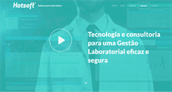 Desktop Screenshot of hotsoft.com.br